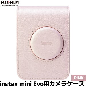 �t�W�t�C���� INSTAX mini Evo �J�����P�[�X PINK �y���������z�y���[�z