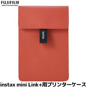 �t�W�t�C���� instax mini Link+�p�v�����^�[�P�[�X �I�����W �y���������z�y���[�z