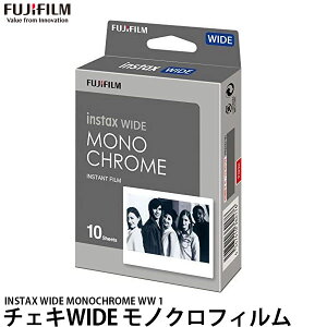 tWtC INSTAX WIDE MONOCHROME WW 1 `FLCh mNtB 1pbN 10 y[ z y[z