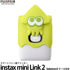 【送料無料】【即納】 フジフイルム チェキ instax mini Link 2 Splatoon3 ケース付き [スプラトゥーン3/インスタックスミニリンク/スマートフォンプリンターFUJIFILM]