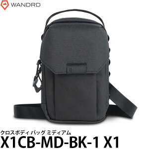 �����_�[�h X1CB-MD-BK-1 X1 �N���X�{�f�B �o�b�O �~�f�B�A�� [WANDRD X1 Crossbody Bag 1.3L/�V�����_�[�o�b�O/�J�����o�b�O/���s/�g���x��] �y���������z�y���[�z