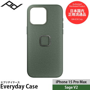 �s�[�N�f�U�C�� M-MC-BL-SG-2 �G�u���f�C�P�[�X iPhone15ProMax�p V2 �Z�[�W [iPhone�P�[�X/�A�C�t�H���P�[�X/�X�}�[�g�t�H���P�[�X/�X�}�z�P�[�X/MMCBLSG2/PeakDesign] �y���[���� ���������z�y���[�z