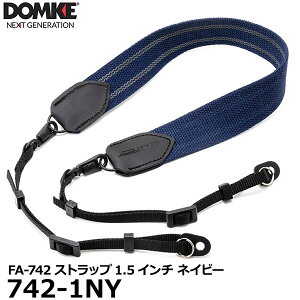 �y���[���� ���������z �h���P 742-1NY FA-742�X�g���b�v1.5�C���` �X�C�x������t �l�C�r�[ [DOMKE�����J�����X�g���b�v ���� �������K�i]