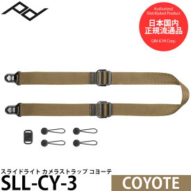 ピークデザイン SLL-CY-3 スライドライト カメラストラップ コヨーテ [SLIDE Lite/SLLCY3/Peakdesign] 【送料無料】 【即納】