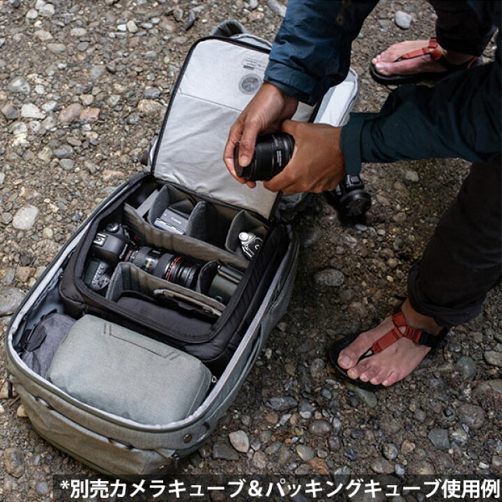 楽天市場】ピークデザイン BTR-45-SG-2 トラベルバックパック 45L 