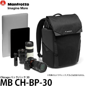 �s�݌Ɍ���t�}���t���b�g MB CH-BP-30 Chicago �o�b�N�p�b�N 30 [�~���[���X�J�����{���������Y2�`3�{�{14�C���`�m�[�gPC���[�\/�V�J�S�o�b�N�p�b�N30/�J�����o�b�O/MBCHBP30/Manfrotto] �y���������z