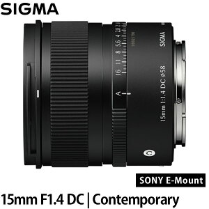 �V�O�} 15mm F1.4 DC | Contemporary �\�j�[E�}�E���g�p �y���������z