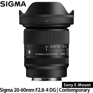 �s9��30�������\��t �V�O�} Sigma 20-60mm F2.8-4 DG | Contemporary Sony E�}�E���g�y���������z�y�\��z