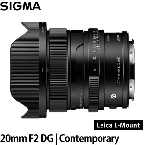 �V�O�} 20mm F2 DG | Contemporary ���C�JL�}�E���g�p �u���b�N �y���������z