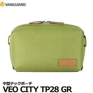 �y���������z �o���K�[�h VEO CITY TP28 GR ���^�e�b�N�|�[�` �O���[�� [�J�����o�b�O ���B�I �V�����_�[ ���J���� vanguard TECH POUCH �������K�i]