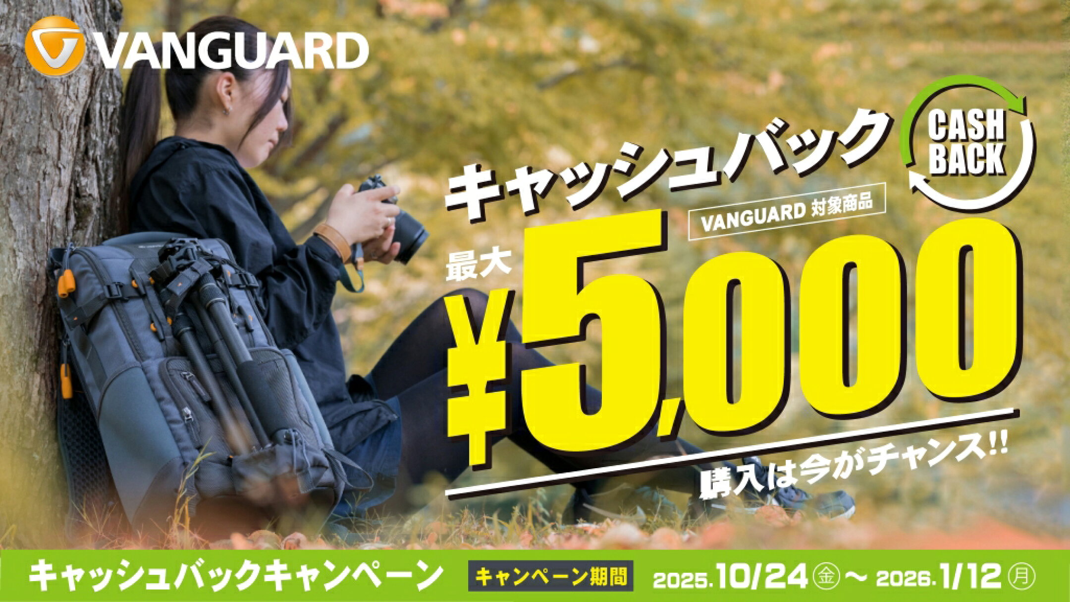 バンガード キャッシュバックキャンペーン