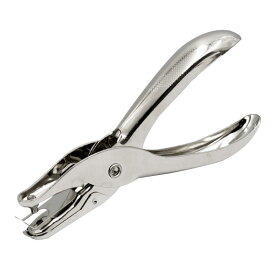 コンパクト穴あけ パ ン チ、1穴、金属、滑り止めグリップ、穴あけパンチ直径3mm、a4用紙8枚パンチ、オフィス文具、手芸用、便利で省エネ12.8cm