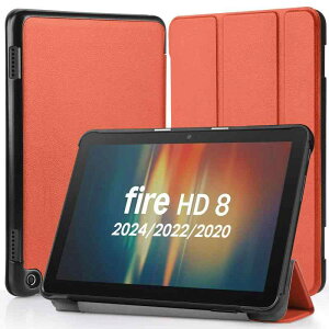 Fire HD 8 �Ή� �P�[�X (2024/2020/2022�N���� ��12/10����p) �^�u���b�g�P�[�X Fire HD 8/8 Plus �Ή� �J�o�[ 8�C���` �X�^���h�@�\�t�� �I�[�g�X���[�v�@�\ �S�ʕی�P�[�X �ϏՌ� �C�菝�h�~