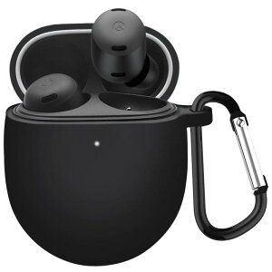 2023���ǃ��f�� Google Pixel Buds Pro �p �P�[�X �S�ʕی�J �V���R���ی�P�[�X Pixel Buds Pro case �L�Y�h�~ �ϏՌ� �����[�d�\ �y�� �J���r�i�t��