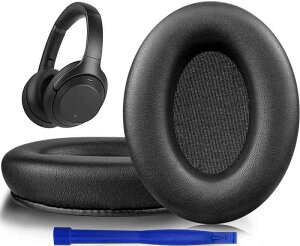 �C���[�p�b�h �C���[�N�b�V���� �����p Sony WH-1000XM3 (WH1000XM3)�I�[�o�[�C���[�w�b�h�t�H�� �ɑΉ� �w�b�h�p�b�h �_�炩���v���e�C�����U�[ �m�C�Y�A�C�\���[�V�����������[�t�H�[��