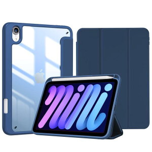 iPad Mini A17 Pro ��7���� 2024 Mini6 �P�[�X 2021 8.3�C���` �y���z���_�[ �I�[�g�X���[�v/�E�F�C�N�@�\ �ϏՌ� �O�܂�X�^���h �����o�b�N�J�o�[ �K�p�@��FiPad Mini A17 Pro ��7���� 2024