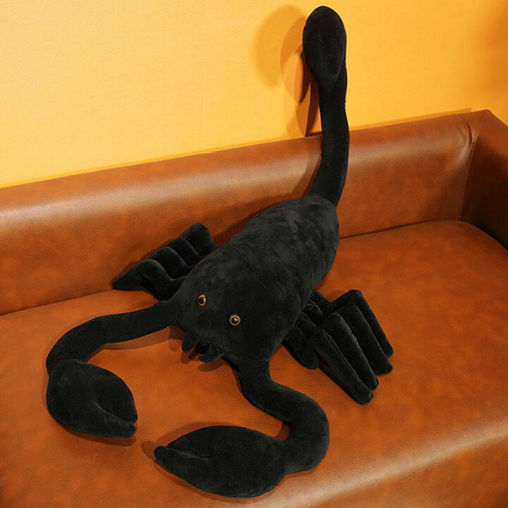 楽天市場 送料無料 ぬいぐるみ サソリ Scorpion 抱き枕 クッション かわいい インテリア 子供 おもちゃ 動物 おもしろ 可愛い かわいい 彼女に ふわふわで癒される 超柔らか 心地いい 贈り物 プレゼント 超可愛い 100cm 楽天海外通販 Shawrich