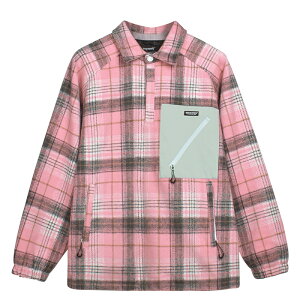 送料無料 スノーボード ウェア プルオーバー パーカー チェックシャツ レディース ジャケット トップス スキーウェア スノボウェア 2023 単品 メンズ 男女 ユニセックス ポケット スノボ スキ