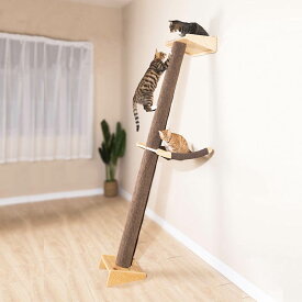 送料無料 キャットタワー キャットステップ キャットウォーク キャットロード キャットハンモック おもちゃ ボール付き 爪とぎ 爪とぎポール ボード 猫 ねこ 麻縄 ペット用 おもちゃ おしゃれ 遊園地 ストレス発散 運動不足対策 猫用品 四季適用 楽天海外通販