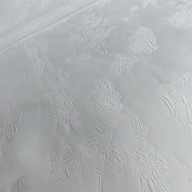 送料無料 幅150cm 長さ95cm+95cm 生地 布 花柄 植物柄 肌理感 立体 布地 ぬの ジャカード生地 エンボス生地 洋服生地 裁縫 手芸 楽天海外通販