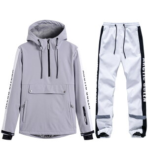  Xm[{[h EFA ㉺Zbg Y fB[X ZbgAbv ؍ ؂ւ Xm[EFA XL[EFA Xm{ vI[o[p[J[ pc hh Snowboardwear 2023 yVC