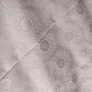 送料無料 140cm幅 長さ95cm+95cm ジャカード生地 エンボス生地 生地 布 布地 ぬの きじ 色織り 肌理感 花柄 太陽花 向日葵 ひまわり グリーン ピンク ブルー イエロー 白 パープル 楽天海外通販