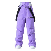 楽天市場】ビブパンツ スノーボードウェア（カラーパープル 