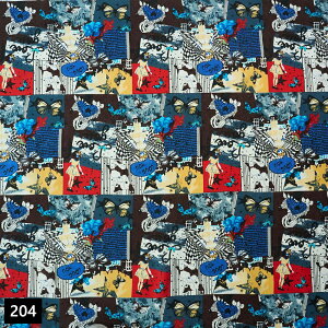 送料無料 143cm幅 90cm単位 生地 布 布地 綿生地 プリント生地 服地 100%綿 コットン 花柄 星 象 ツバメ 向日葵 菊花 楽天海外通販