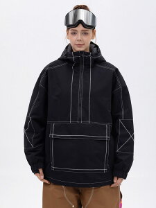 送料無料 スノボジャケット スキージャケット プルオーバー パーカー 単品 アウター スノーボード ウェア ジャケット レディース メンズ スノーボードウェア スキーウェア スノボウェア 男