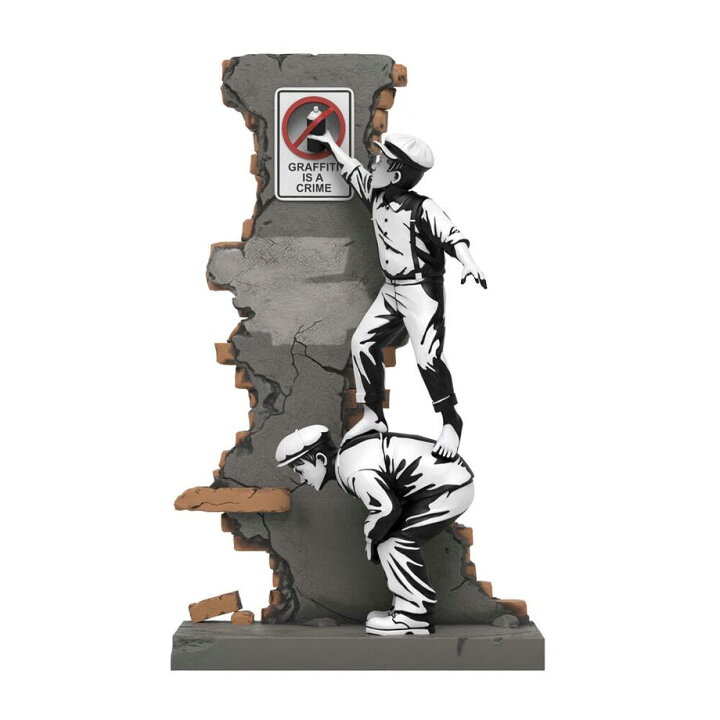 楽天市場】バンクシーグラフィティ・クライム3DフィギュアBanksy
