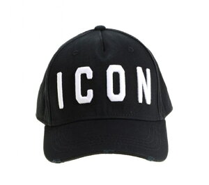 ���Ԍ��聜�y���������zDSQUARED2 �f�B�[�X�N�G�A�[�h �����Y�L���b�v ICON ���S BLACK&WHITE (BCM4001)�@���S�M���b�v�x�[�X�{�[���@�A�C�R�����S�@�X�q �u�����h�L���b�v�@�^����@�R�b�g��100���@