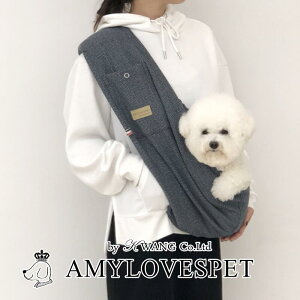 AMYLOVESPET(GC~[uYybg) HE&SHEyzHug-me Sling Herringbone F/Wp ybgpi U o XOobO Lp ybgLA LA ybgACe ؍uh g