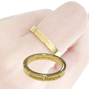HE&SHEyzMAISON MARGIELA ]}WF LOGO RING SO w jp Y fB[X NX}X o^Cf[ zCgf[ SM1UQ0080 SV0158 950