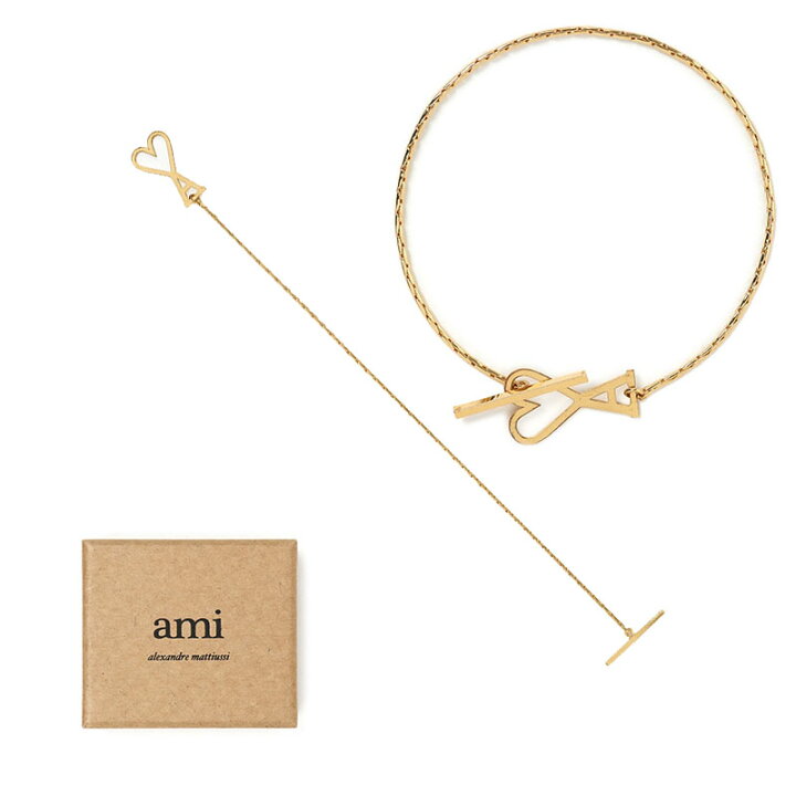 楽天市場】HE&SHE [送料無料] AMI PARIS アミパリス ゴールドハート 