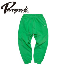 PARAGRAPH パラグラフ HE&SHE [送料無料] 2022SS シーズン7 NO.25-3 BOTTEGA COTTON SWEAT PANTS ボッテガコットンスウェットパンツ スウェットシャツ SWEATSHIRTS ユニセックス レディース メンズ ストリート カジュアル カップルルック ペアルック