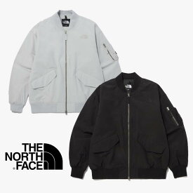 HE&SHE [送料無料] ノースフェイス 正規品 韓国 人気 THE NORTH FACE PRAISE HEAT BOMBER ノースフェイス新作 ボンバージャケット ジップアップジャケット 男女兼用 レディース メンズジャケット カジュアル ストリート デイリー 無地 ブラック グレー ルーズフィット