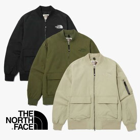 HE&SHE [送料無料] ノースフェイス 正規品 韓国 人気 THE NORTH FACE NEILTON BOMBER JACKET ノースフェイス 新作 ボンバージャケット ジップアップジャケット 男女兼用 レディース メンズジャケット カジュアル ストリート デイリー 無地 ルーズフィット ホワイトレーベル