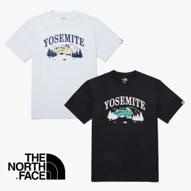 HE&SHE [送料無料] ノースフェイス 正規品 23SS THE NORTH FACE YOSEMITE S/S R/TEE NT7UP12 ノースフェイス 半袖Tシャツ 無地 半袖Tシャツ メンズ半袖Tシャツ レーディス半袖Tシャツ アウトドア デイリー ルーズフィット ベーシック シンプル リサイクル素材