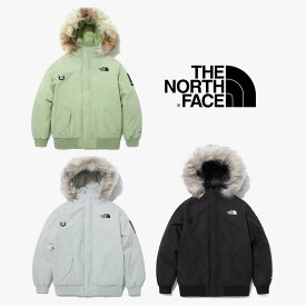 HE&SHE [送料無料]【ノースフェイス正規品】THE NORTH FACE 韓国 K'S MCMURDO DOWN BOMBER NJ1DN53 ダウンジャケット キッズ ユニセックス 子供用 子供服 子供アウター ボンバージャケット 防寒 保温 放水 RDSダウン ダックダウン ダウン フード付きジャケット ファーフード