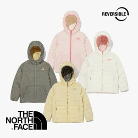 HE&SHE [送料無料]【ノースフェイス正規品】THE NORTH FACE 韓国 K'S RVS V NUPTSE HOODIE NJ3NN32 リバーシブルジャケット キッズ 子供服 子供アウター 子供ダウンジャケット 防寒ジャケット 保温 ジップアップ フード付きジャケット ショート丈ジャケット 軽量ジャケット