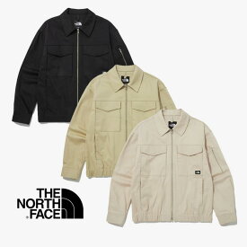 HE&SHE [送料無料] ノースフェイス 正規品 THE NORTH FACE ALL-ROUND COLLAR BOMBER NJ3BP00 新作ジャケット シャツカラー ボンバージャケット男女兼用 メンズ レディース カジュアル ストリート ルーズフィット 胸ポケット ジップアップジャケット デイリー