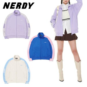 NERDY mfB HE&SHE [] 2023SS PALETTE TRACK TOP pbggbNgbv jZbNX Y fB[X Xg[g JWA g[jO JbvbN yAbN WbvAbv W