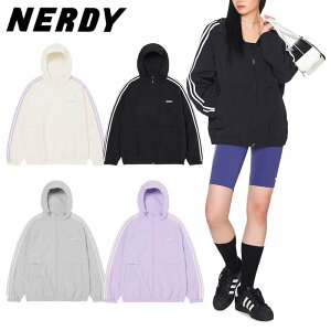 NERDY mfB HE&SHE [] 2023SS NY HOODIE WIND BREAKER GCt[fBEBhu[J[ jZbNX Y fB[X Xg[g JWA g[jO JbvbN yAbN