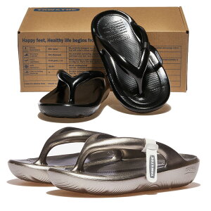 HE&SHE [��������] �yTAW&TOE ZEROVITY FLIP FLOP�z�t���b�v�t���b�v ���� ���j�Z�b�N�X UNISEX �����Y ���f�B�[�X �j�� ���� �j�q ���q �V�i �[���r�e�B �V���[�Y �T���_�� �X���b�p Metal Silver Glossy Black