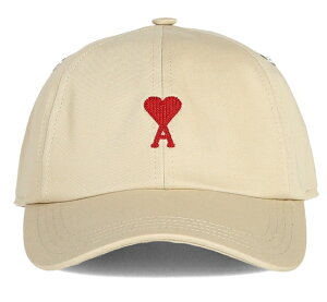 HE&SHE [��������] AMI PARIS �A�~�p���X �n�[�g���S�L���b�v Heart Logo Cap �X�q �{�[���L���b�v �J�W���A�� �N���V�b�N UCP213 CO0020 2�J���[
