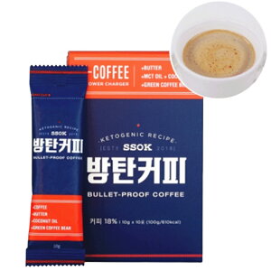 Bulletproof Coffee Sticks HE&SHE ȒPMCTIC RRibcICzo^[R[q[XeBbN 1BOX(10X10g) lC ؍lC@o^R[q[؍Hi@|\lpR[q[