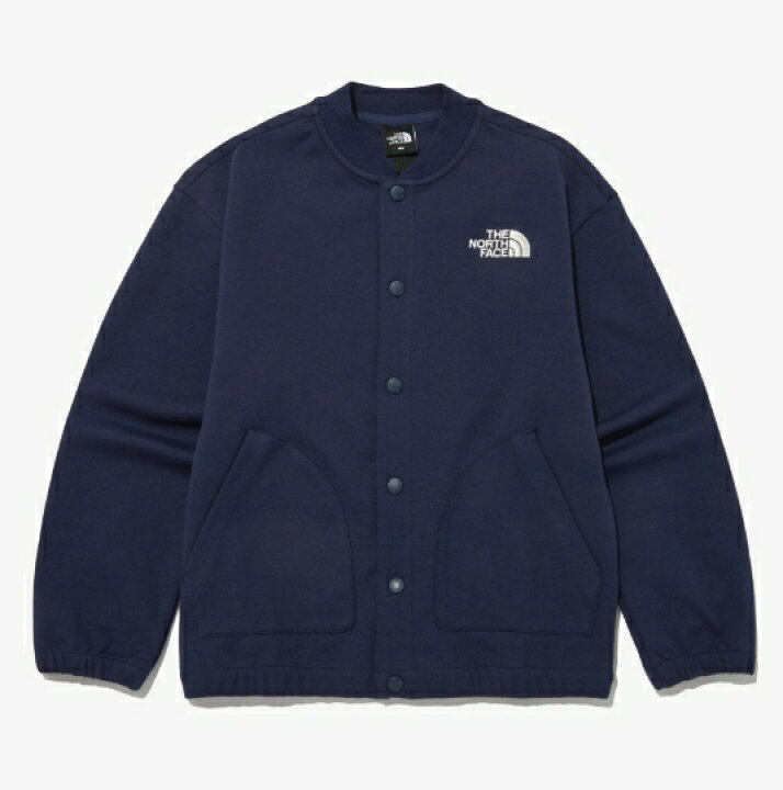 韓国限定】ノースフェイス CARDIGAN カーディガン ダークネイビーS 