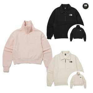 HE&SHE [] m[XtFCX THE NORTH FACE KOREA n[tWbvg[i[ HALF ZIP SWEATSHIRTS jZbNX Y fB[X Xg[g X|[eB JWA WbvAbv XEFbgVc