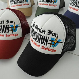 HE&SHE [送料無料] スーツルーム Suitroom エクスプレッションメッシュキャップ EXPRESSION MESH CAP 帽子 ベースボールキャップ カジュアル ストリート 韓国ファッション BC1349