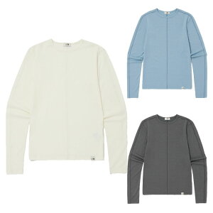 HE&SHE [] m[XtFCX THE NORTH FACE KOREA 24SS E[}xJE[TVc W'S VELUCA WOOL L/S R/TEE fB[X Xg[g X|[eB JWA Jbg\[ WHITE LABEL zCg[x